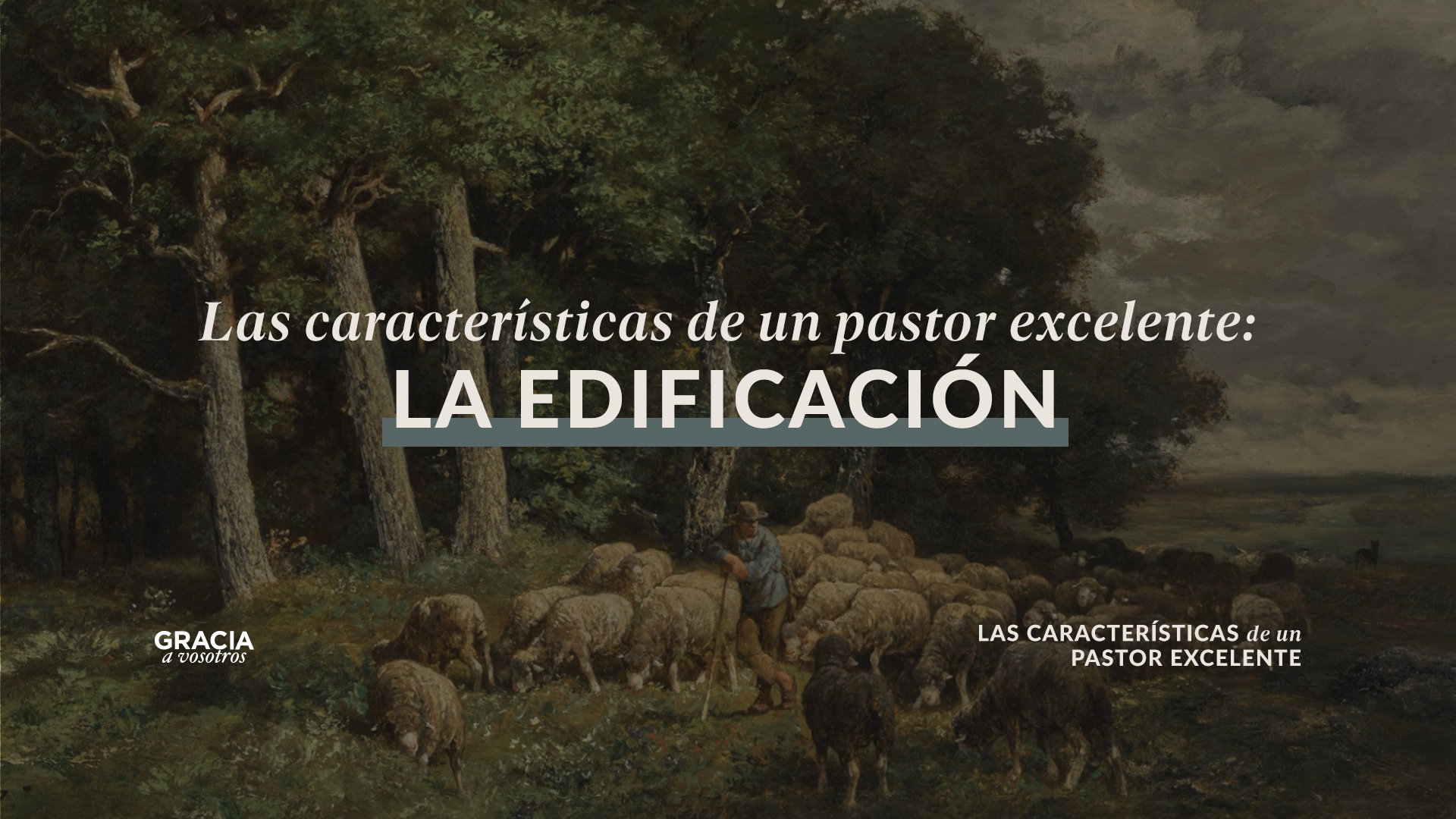 Las características de un pastor excelente: la edificación